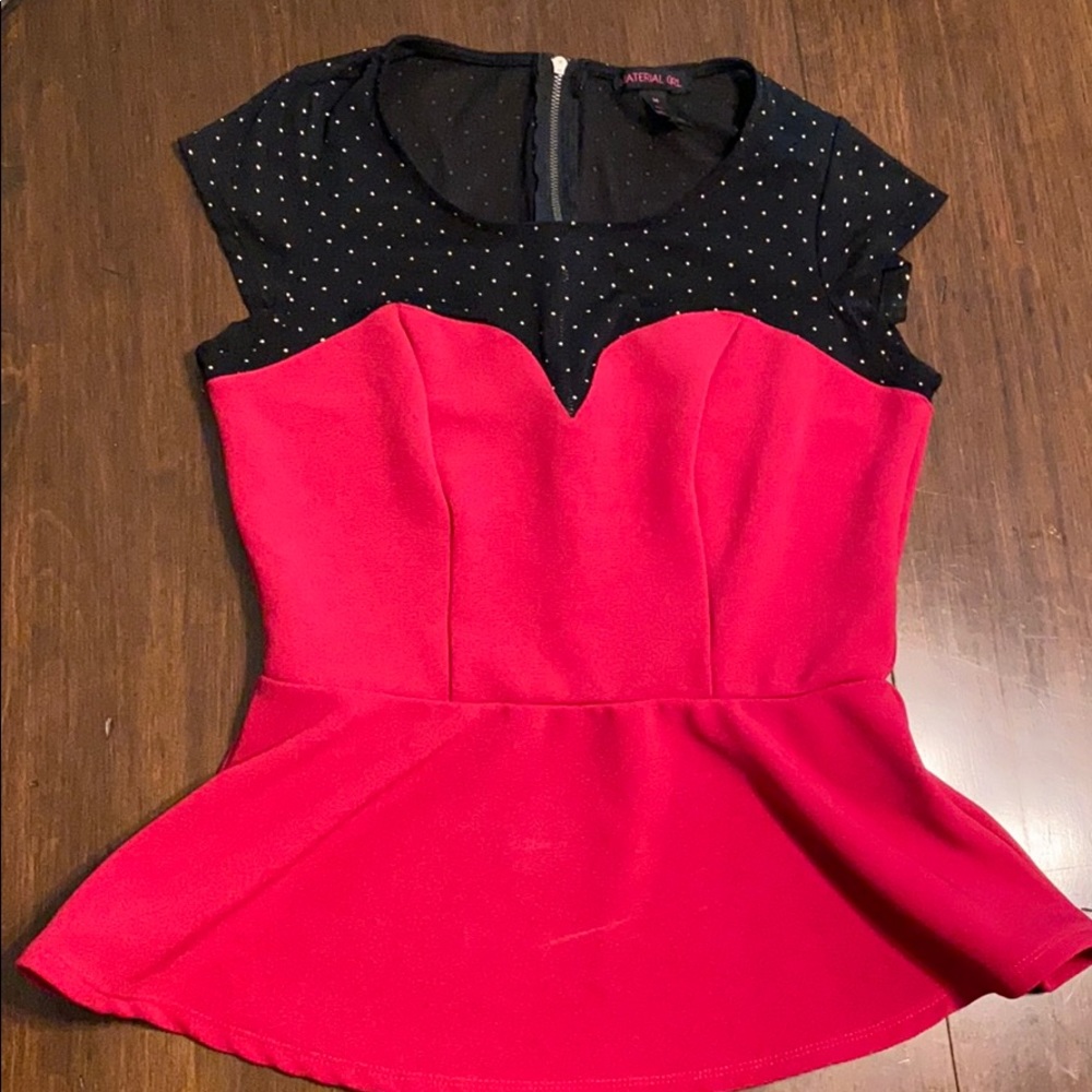 Peplum shirt